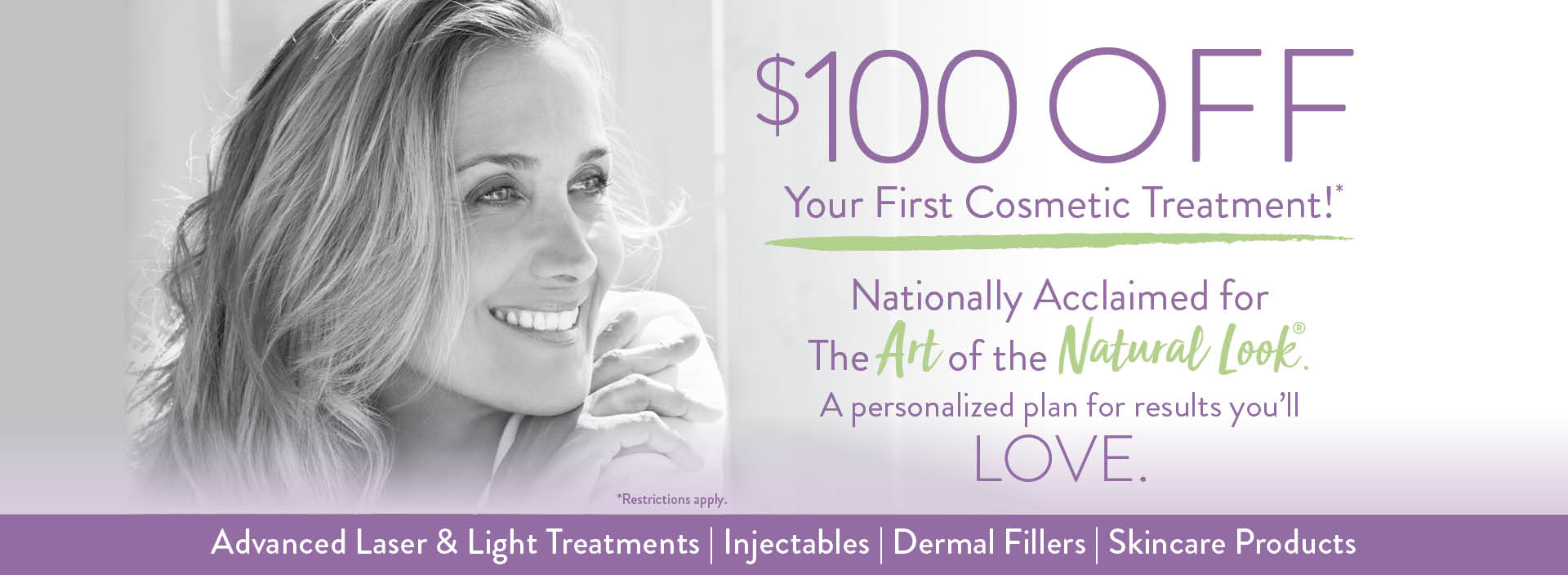 100-off-first-cosmetic-treatment-sp-1920x704 $100 off your first cosmetic treatment at SkinSmart Dermatology, your Sarasota dermatologist